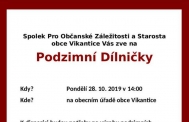 Podzimní dílničky